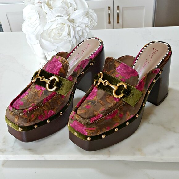 NEW! BETSEY JOHNSON ZUECOS Aydin CLOG SZ 11 - Picture 6 of 9